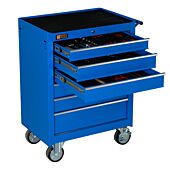 George Tools carrello portautensili con utensili 6 cassetti 144 pezzi blu